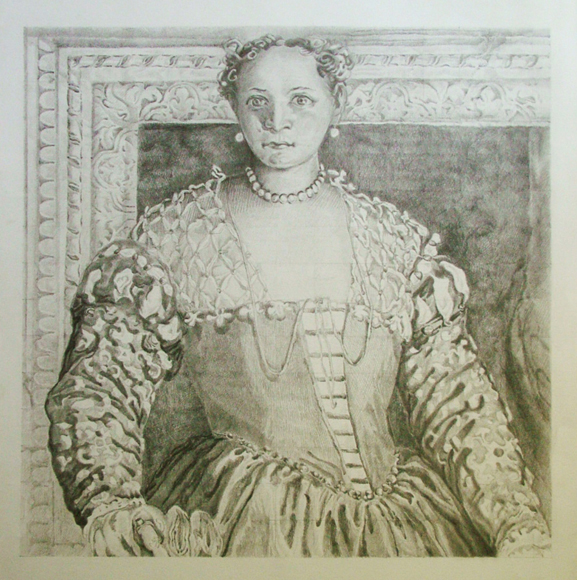 studio-di-donna-da-Veronese-matita-su-carta-35x35-1998