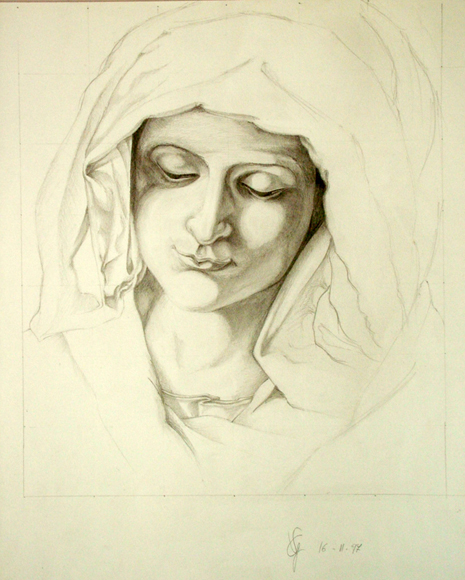 studio-di-volto-femminile-matita-su-carta-28x24-1997